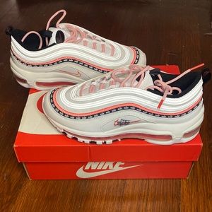 Nike air max 97 script swoosh grade school size 6 good condition barely worn